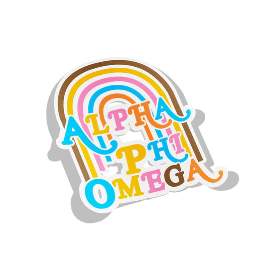 Alpha Phi Omega Joy Sorority Decal