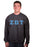 Zeta Beta Tau Crewneck Sweatshirt with Sewn-On Letters