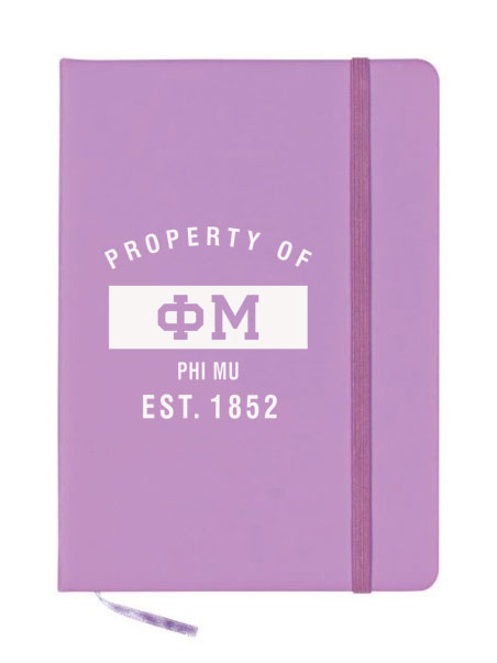 Phi Mu Property of Notebook