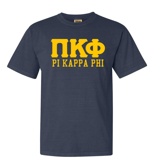 Pi Kappa Phi Custom Comfort Colors Greek T-Shirt