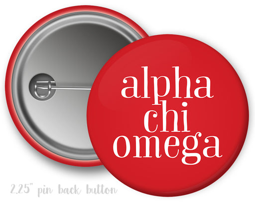 Sorority Simple Text Button