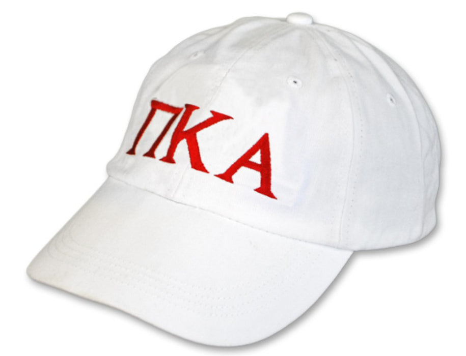 Pi Kappa Alpha Greek Letter Embroidered Hat