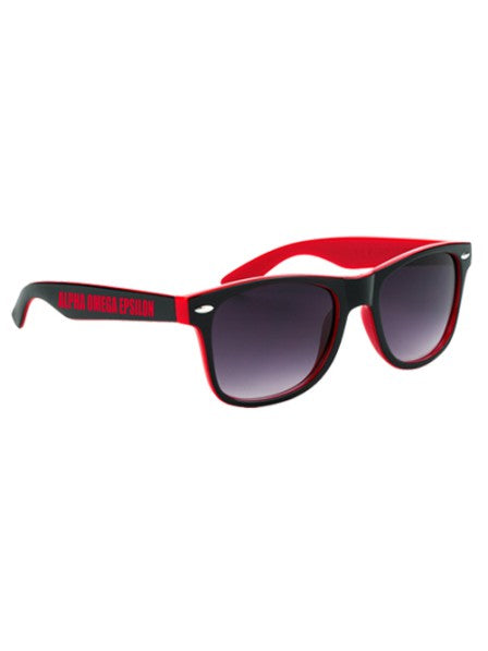 Alpha Omega Epsilon Two-Tone Malibu Sunglasses