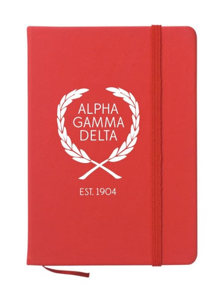 Alpha Gamma Delta Laurel Notebook