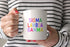 Sigma Lambda Gamma Coffee Mug with Rainbows - 15 oz