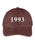 Gamma Alpha Omega Year Established Embroidered Hat