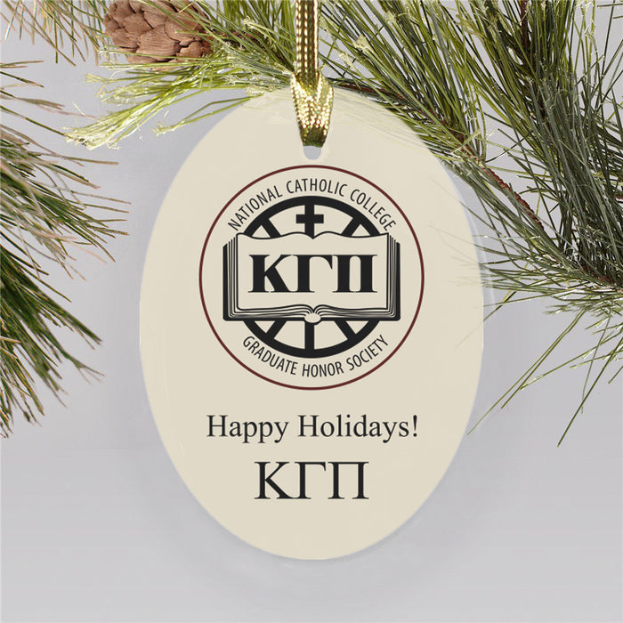 Kappa Gamma Pi Color Crest Ornament