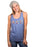 Phi Sigma Sigma Unisex Tank Top with Sewn-On Letters