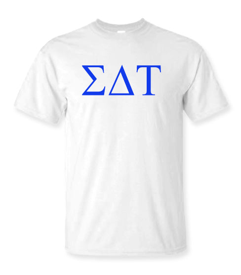 Sigma Delta Tau Letter T-Shirt