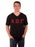 Fraternity V-Neck T-Shirt with Sewn-On Letters