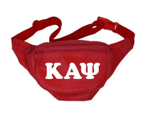 Kappa Alpha Psi Fanny Pack Letters Layered Fanny Pack