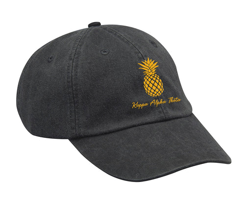 Kappa Alpha Theta Pineapple Embroidered Hat
