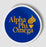 Alpha Phi Omega Logo Circle Sticker