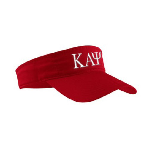 Kappa Alpha Psi Letter Visor