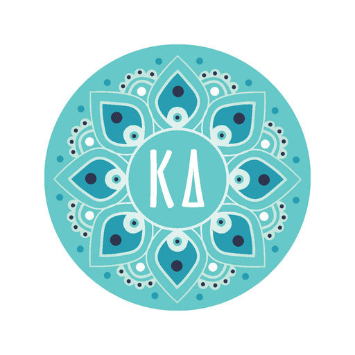 Kappa Delta Mandala Sticker