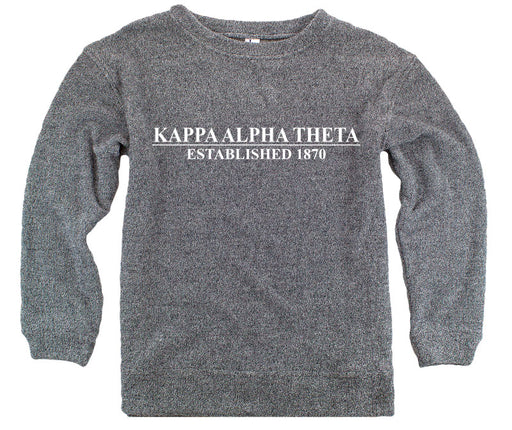 Kappa Alpha Theta Year Established Cozy Sweater