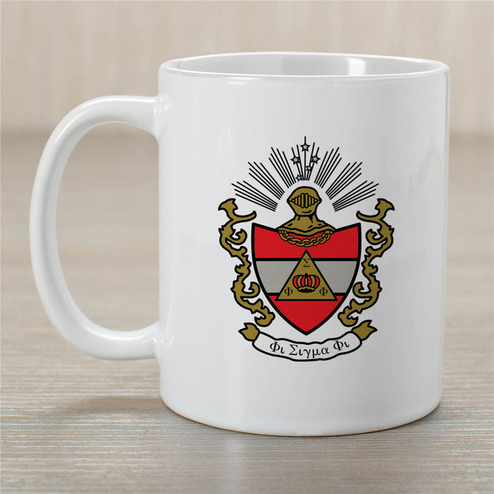 Phi Sigma Phi Crest Coffee Mug