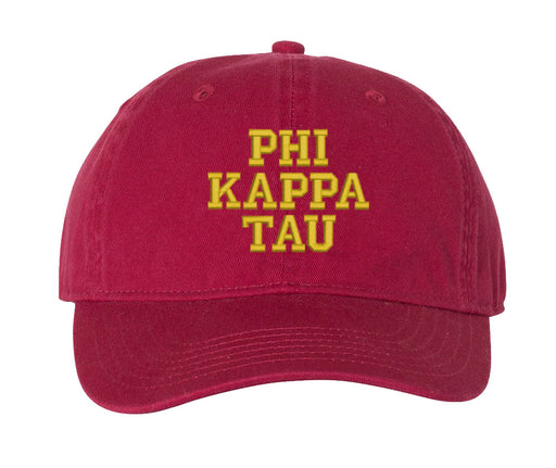Phi Kappa Tau Comfort Colors Varsity Hat