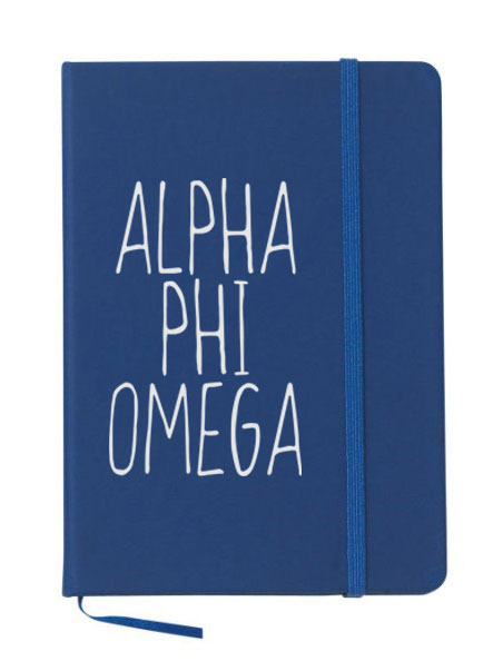 Alpha Phi Omega Mountain Notebook