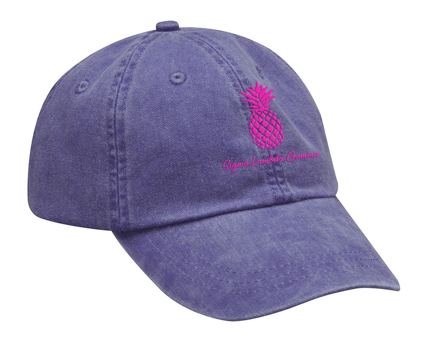 Sigma Lambda Gamma Pineapple Embroidered Hat