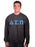 Delta Sigma Pi Crewneck Sweatshirt with Sewn-On Letters