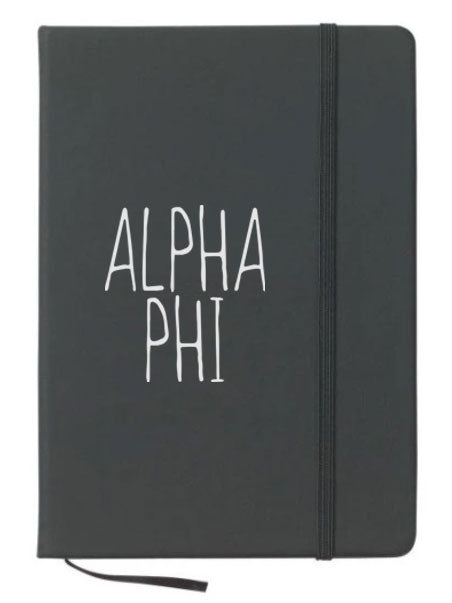Alpha Phi Mountain Notebook