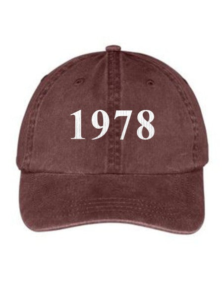 Phi Beta Chi Year Established Embroidered Hat