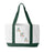 Alpha Kappa Alpha 2-Tone Boat Tote with Sewn-On Letters