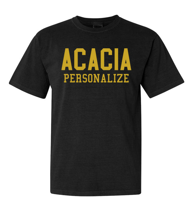 Acacia Custom Comfort Colors Greek T-Shirt