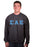 Sigma Alpha Epsilon Crewneck Sweatshirt with Sewn-On Letters
