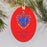 Chi Phi Color Crest Ornament