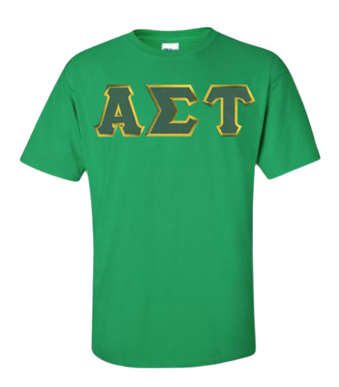 Alpha Sigma Tau Lettered T Shirt