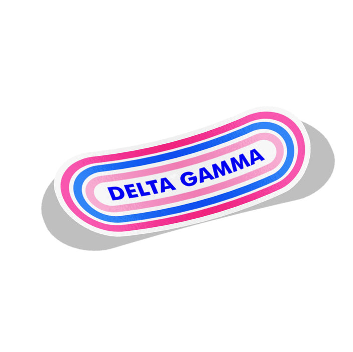 Delta Gamma Capsule Sorority Decal