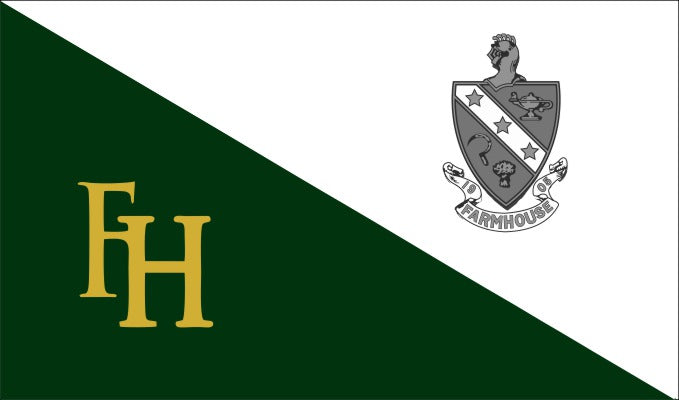Farmhouse Fraternity Flag Sticker
