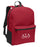 Alpha Sigma Alpha Collegiate Embroidered Backpack