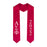 Alpha Sigma Phi Vertical Grad Stole with Letters & Year