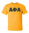 Alpha Phi Alpha Short Sleeve Crew Shirt with Sewn-On Letters