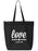 Alpha Phi Love Tote Bag