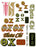 Theta Chi Multi Greek Decal Sticker Sheet
