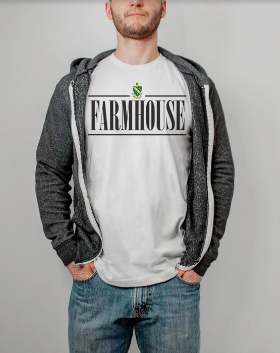 Farmhouse Double Bar Crest T-Shirt Farmhouse Double Bar Crest T-Shirt