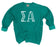 Sigma Alpha Comfort Colors Greek Letter Sorority Crewneck Sweatshirt