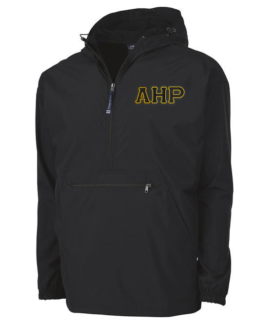 Alpha Eta Rho Embroidered Pack and Go Pullover