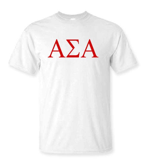 Alpha Sigma Alpha Letter T-Shirt