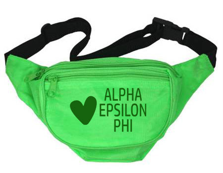 Alpha Epsilon Phi Heart Fanny Pack