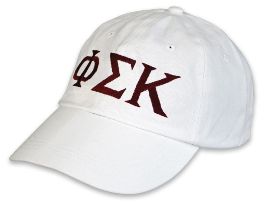 Phi Sigma Kappa Greek Letter Embroidered Hat