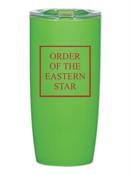 Order Of The Eastern Star Box Stacked 19 oz Everest Tumbler