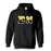 Sigma Nu Two Toned Lettered Hooded Sweatshirt