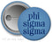 Phi Sigma Sigma Simple Text Button