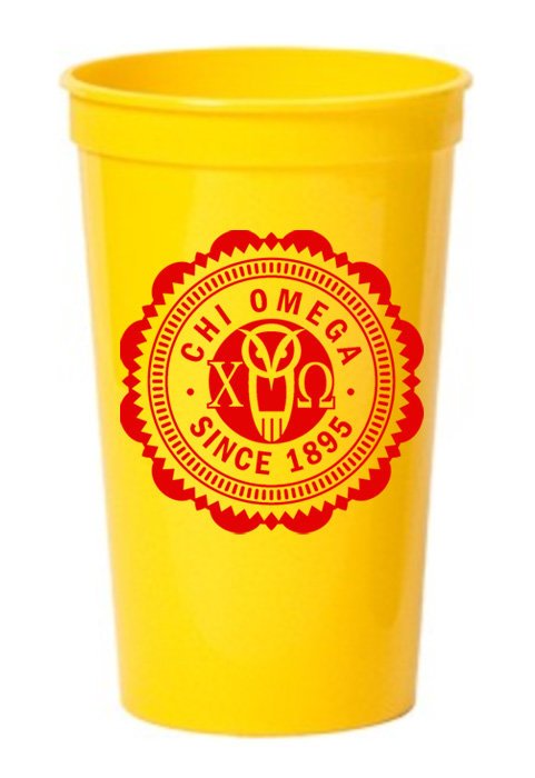 Sorority Classic Oldstyle Giant Plastic Cup