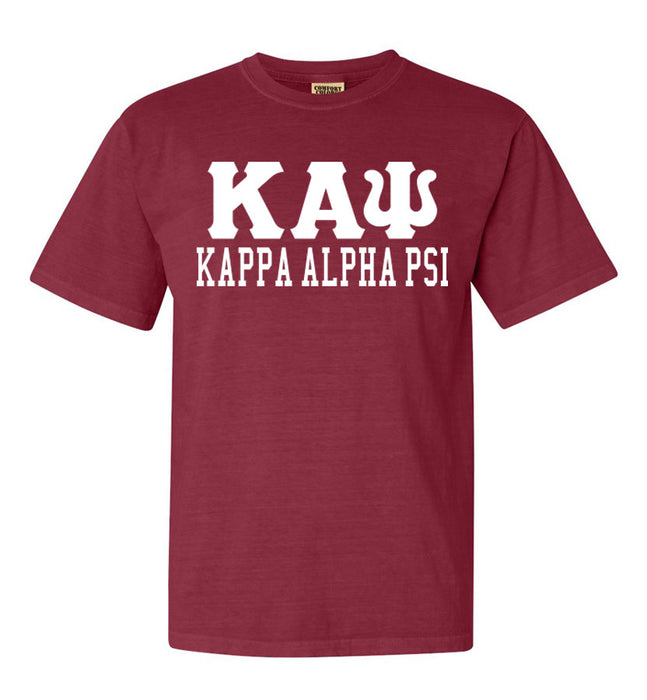 Kappa Alpha Psi Custom Comfort Colors Greek T-Shirt